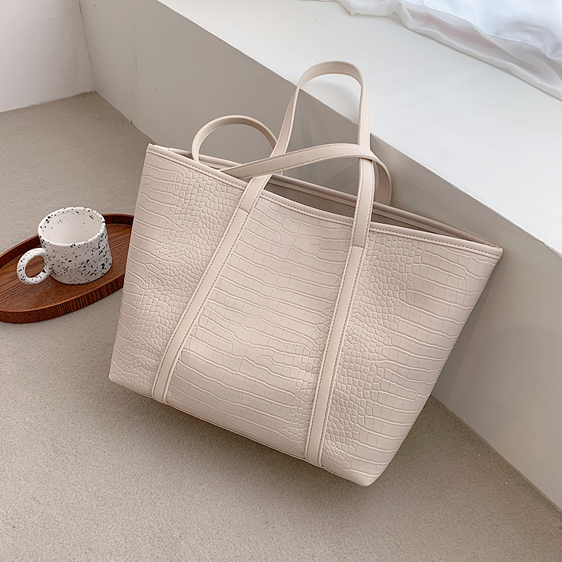 時尚手提單肩網紅百搭托特包