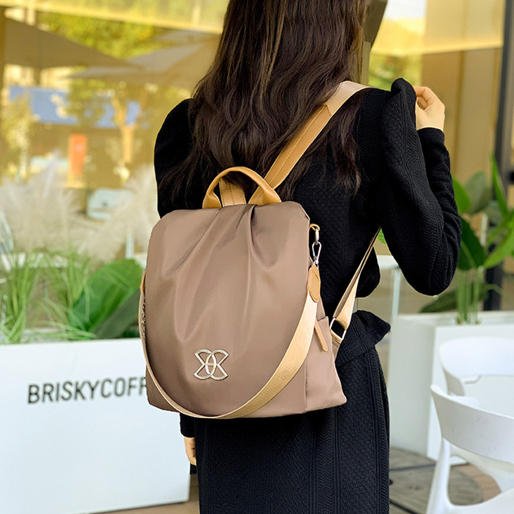 防盜多用大容量牛津布輕便雙肩包