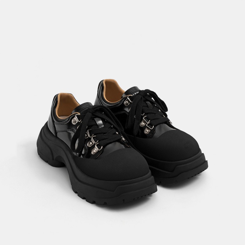 甜酷鬆糕繫帶女鞋