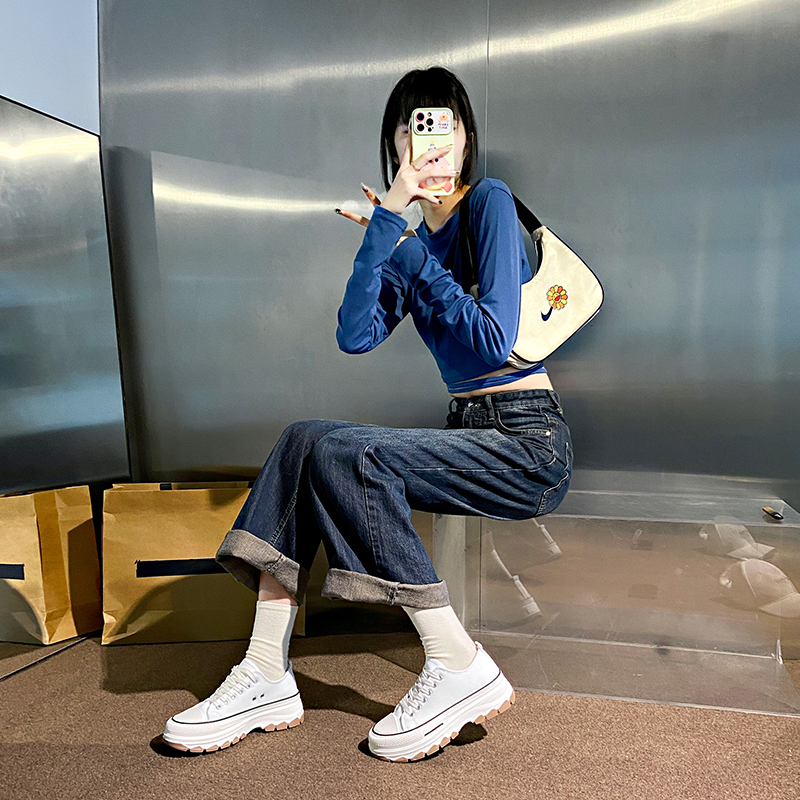 經典增高舒適帆布鞋（2色）