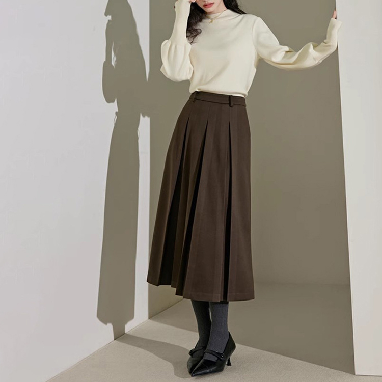 法式綠色絲絨吊帶裙+燈籠袖內搭套裝