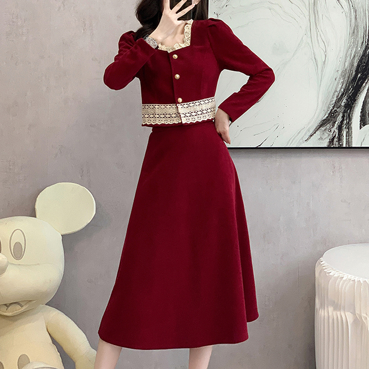 小香風名媛上衣+半裙氣質優雅套裝