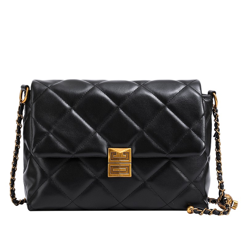 經典通勤氣質菱格包