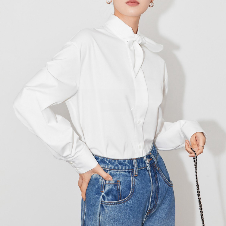 俏皮氣質兔耳朵襯衫