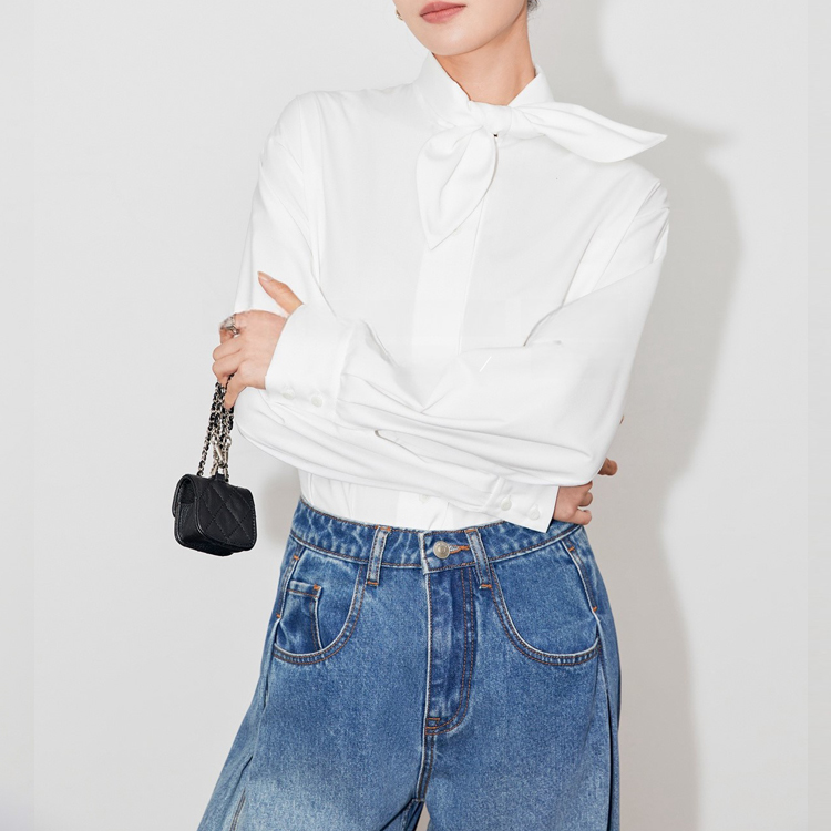 俏皮氣質兔耳朵襯衫