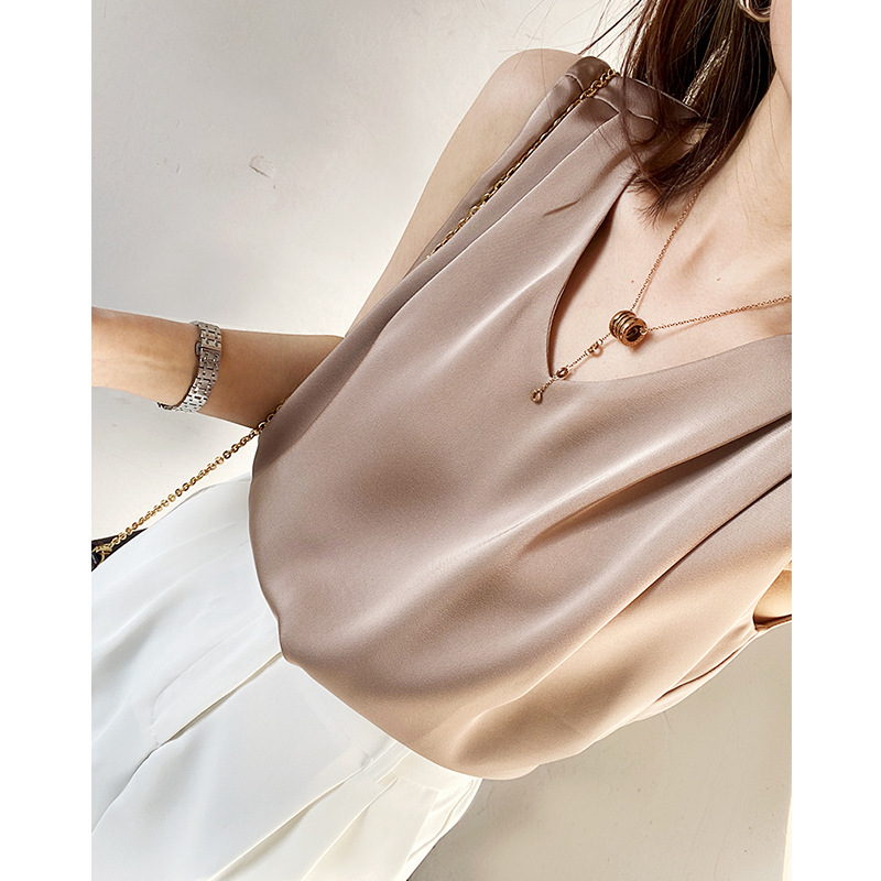 夏季V領通勤氣質背心