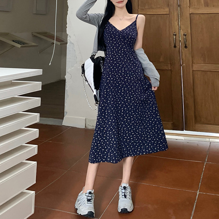 春夏顯瘦開衫/碎花短款連衣裙/長款吊帶裙（規格可選）