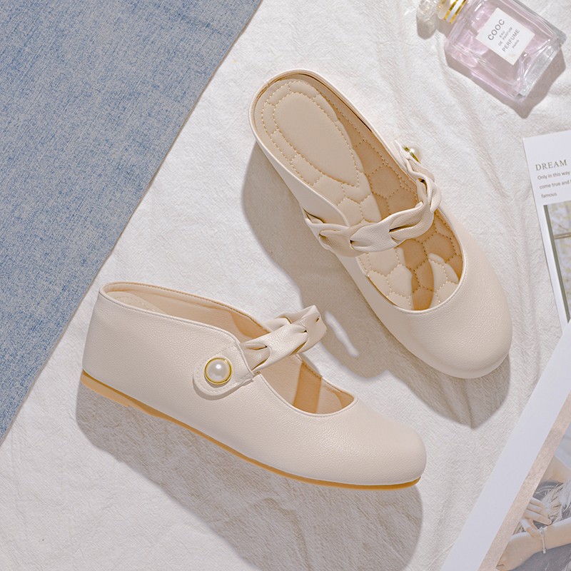 百搭內增高圓頭包頭涼鞋