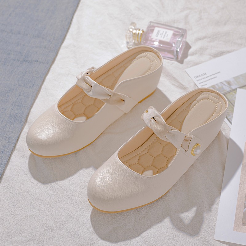 百搭內增高圓頭包頭涼鞋