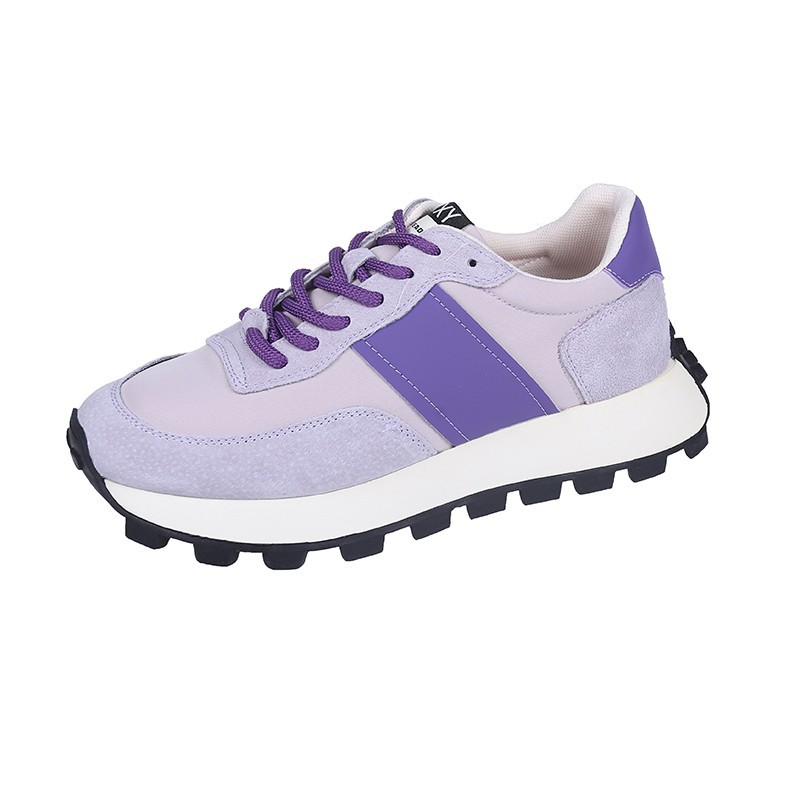 厚底百搭舒適撞色運動跑步鞋