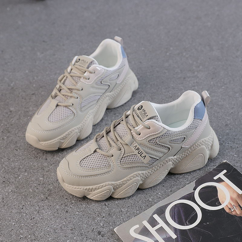 百搭ins軟底輕便運動鞋