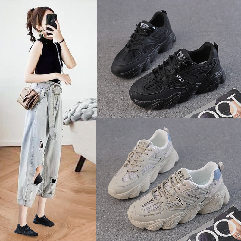 百搭ins軟底輕便運動鞋