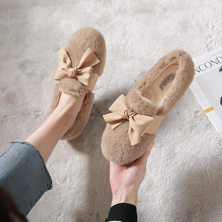 秋冬新款厚底加絨棉鞋