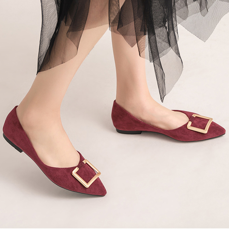 春季韓版平底百搭單鞋