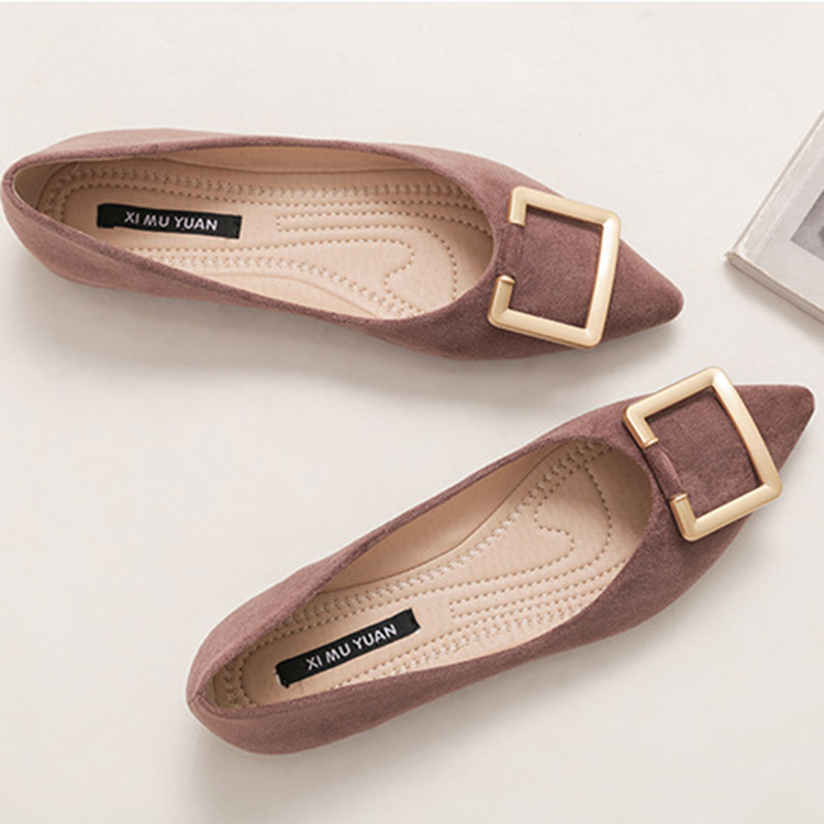 春季韓版平底百搭單鞋