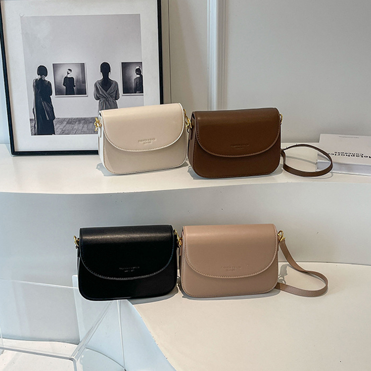 韓式時尚簡約百搭小方包