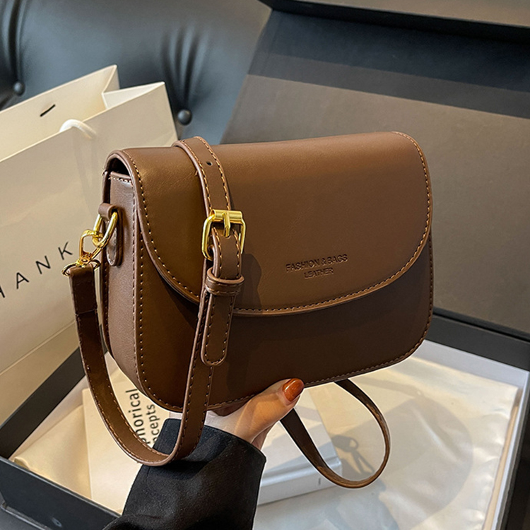 韓式時尚簡約百搭小方包