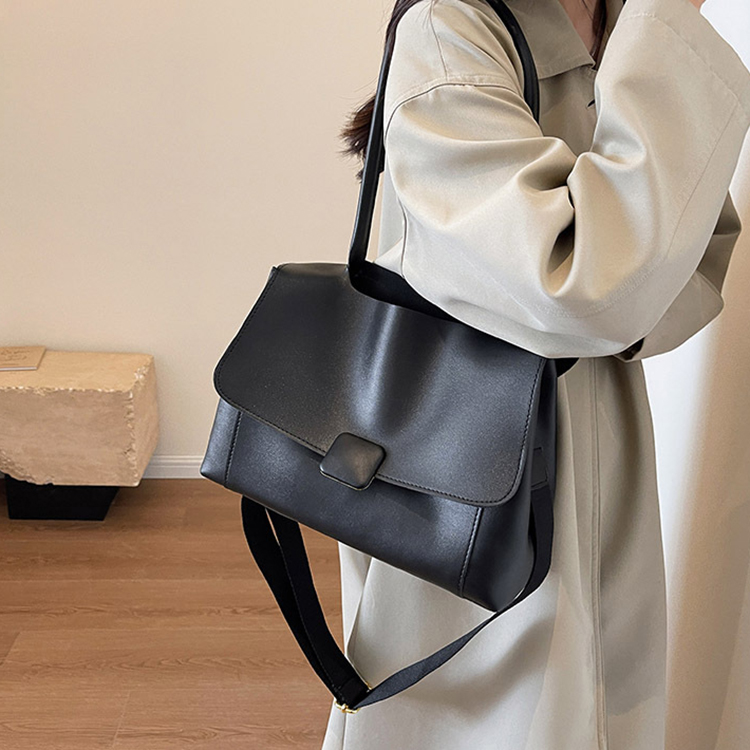 時尚韓係小眾復古大容量斜背包