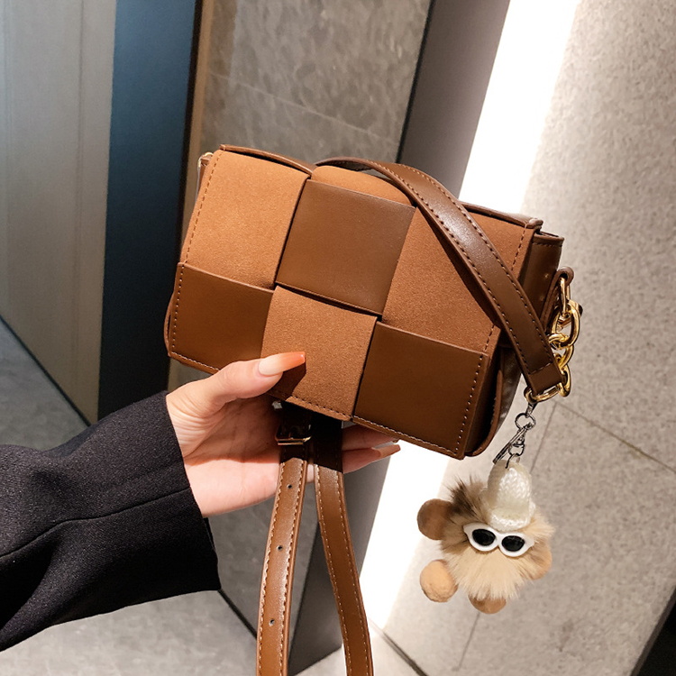 復古百搭斜背小方包