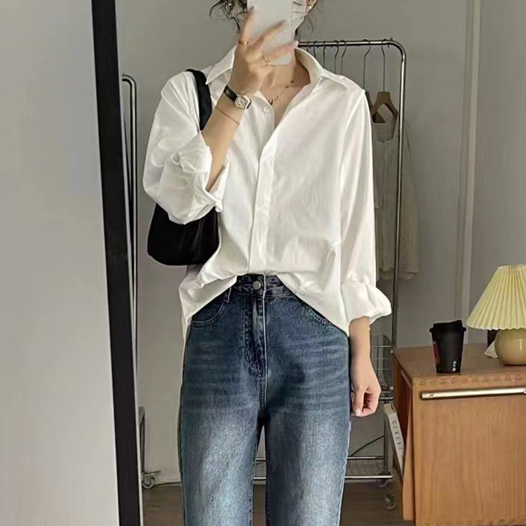 春秋季設計感別緻襯衫