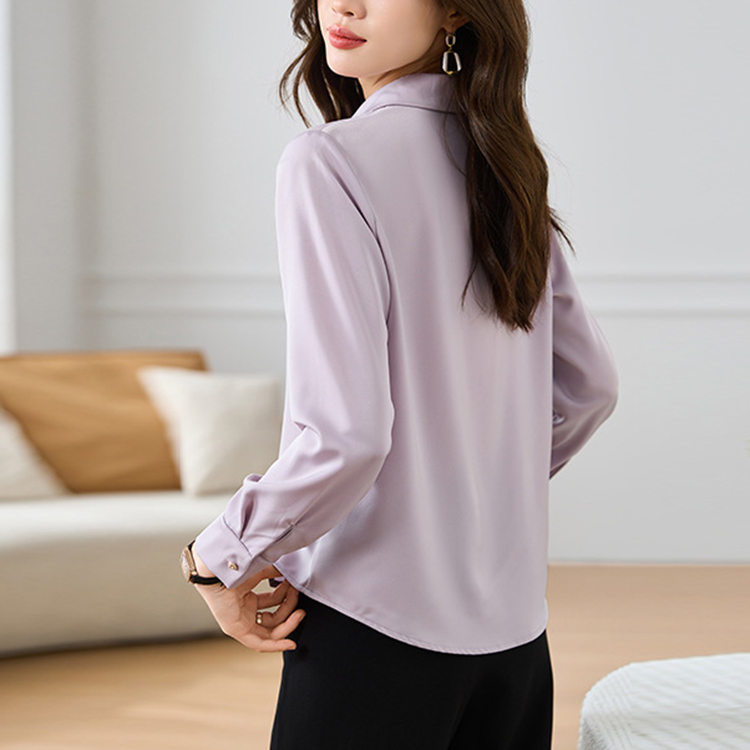 春秋時尚氣質港風襯衫