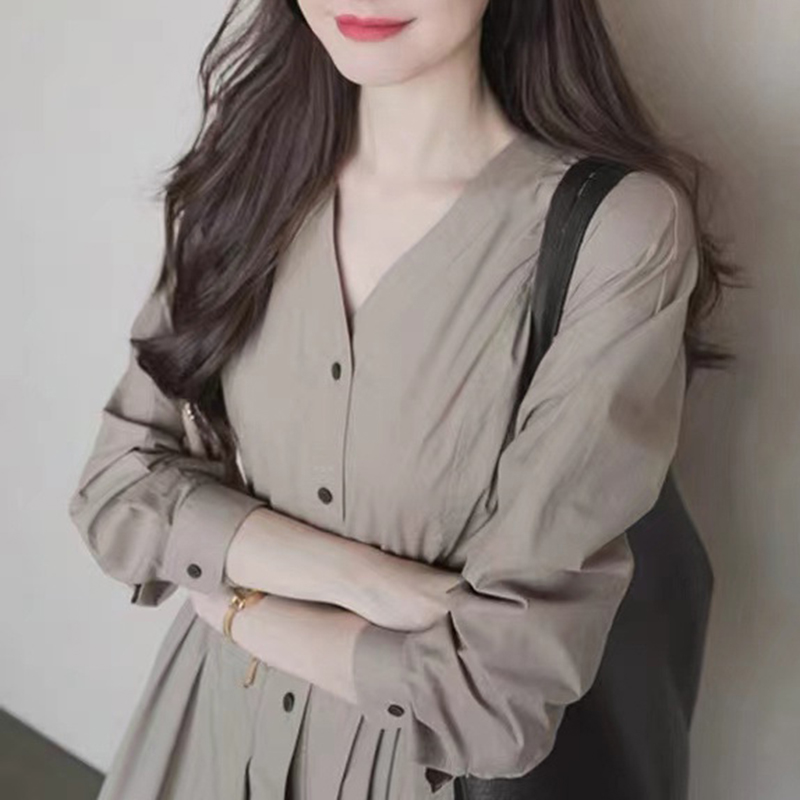 法式高級感茶歇溫柔風長裙