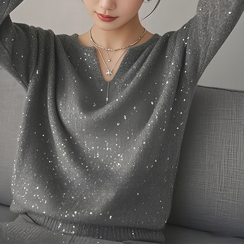 秋冬慵懶風韓版寬鬆冷淡係獨特別致上衣