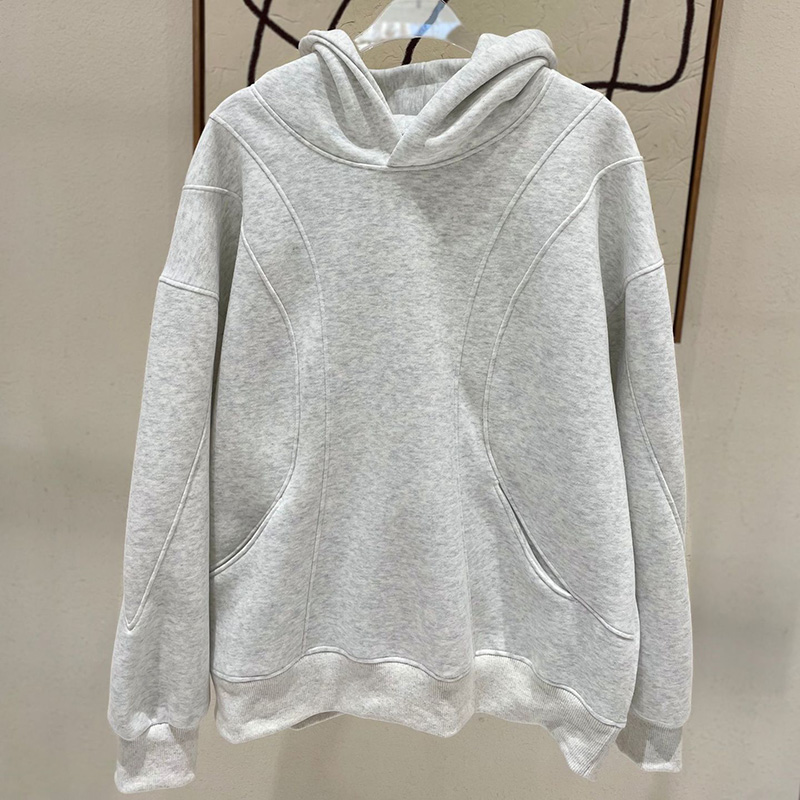 日系寬鬆慵懶風LULU括弧圓領衛衣