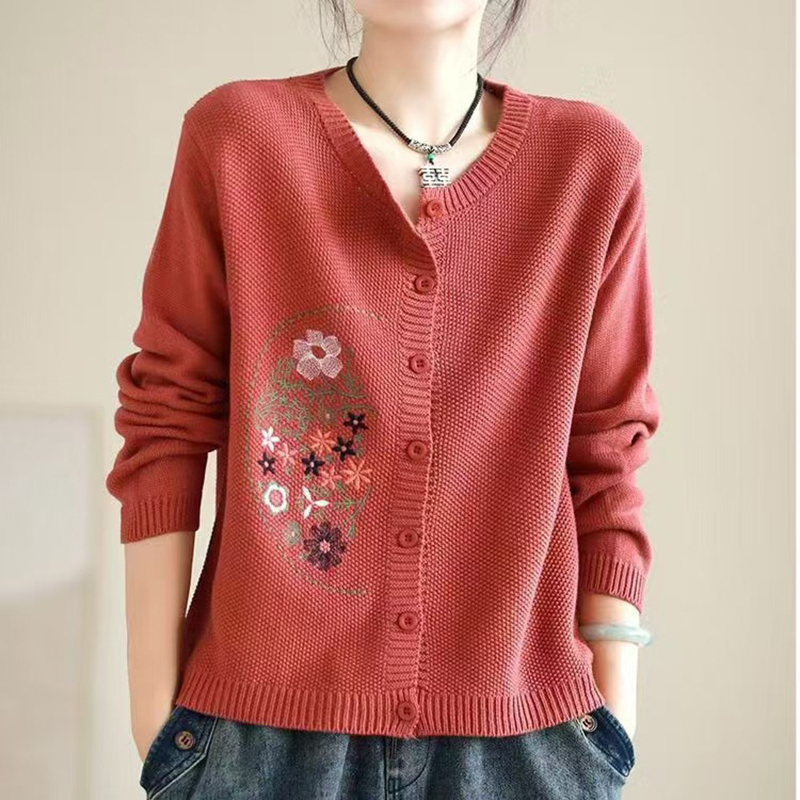 春秋百搭短版外搭氣質毛衣針織衫