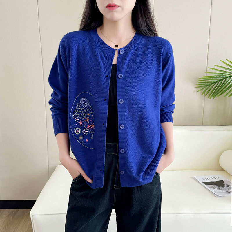 春秋百搭短版外搭氣質毛衣針織衫