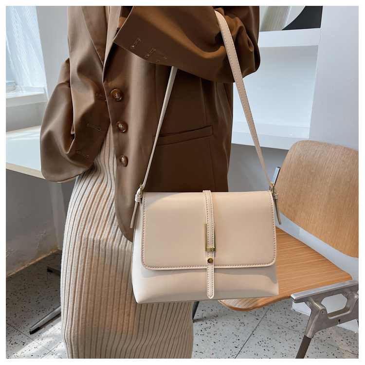 通勤百搭簡約時尚流行大容量單肩斜背包