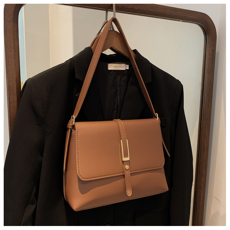 通勤百搭簡約時尚流行大容量單肩斜背包