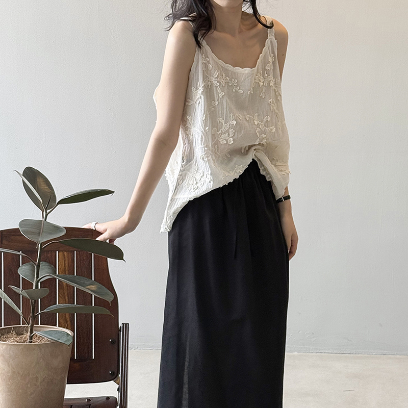 法式鏤空重工刺繡提花蕾絲吊帶