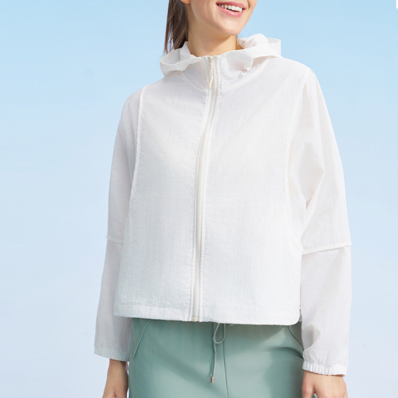 戶外防紫外線連帽輕薄透氣50+防曬服（5色）