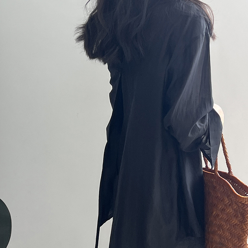 中式盤扣輕薄防曬襯衫(5色)