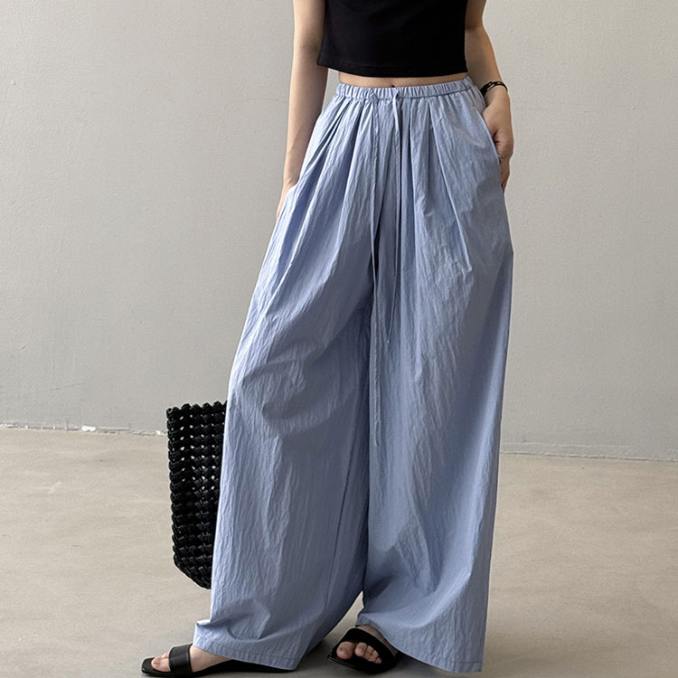 高腰闊腿寬鬆垂感慵懶山本褲（4色）