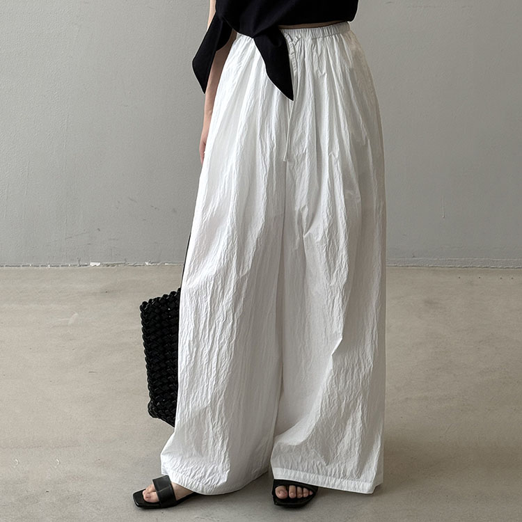 高腰闊腿寬鬆垂感慵懶山本褲（4色）