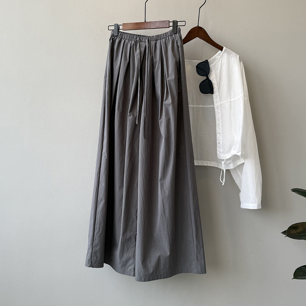 高腰闊腿寬鬆垂感慵懶山本褲（4色）