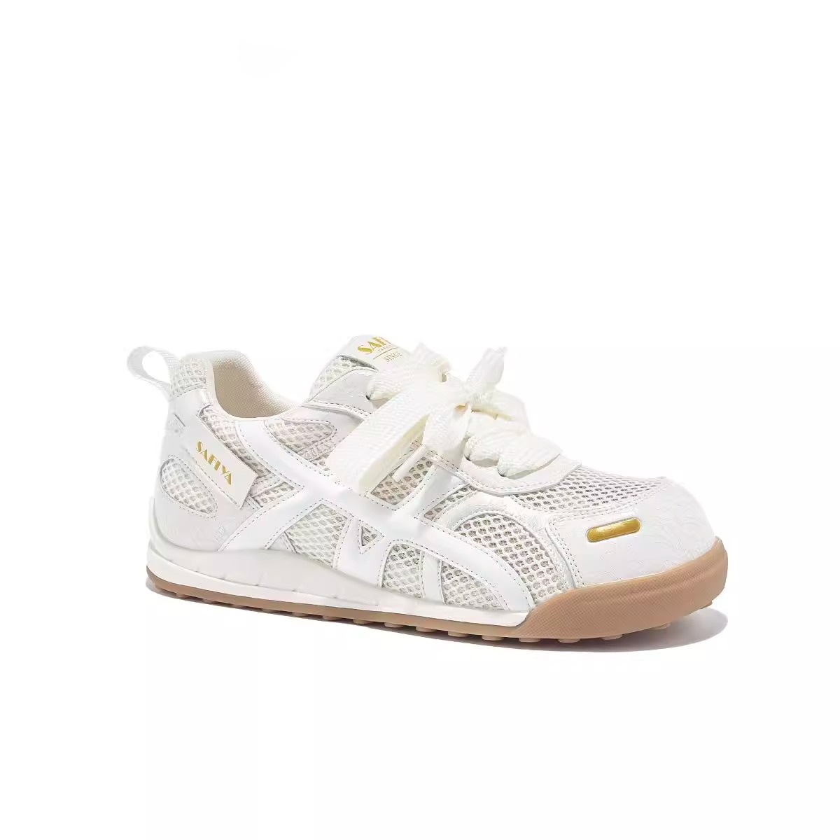 厚底網面透氣阿甘鞋（4色）