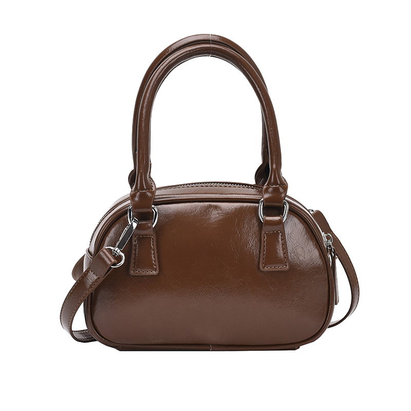 韓版時尚簡約復古單肩斜挎手提包