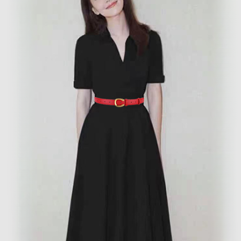 百搭簡約時尚方扣高級感裝飾皮帶（7色）