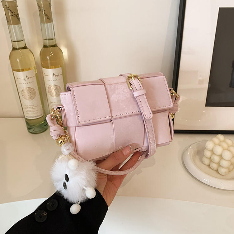 鑲嵌方格氣質包包