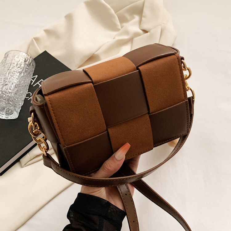 復古百搭斜背小方包