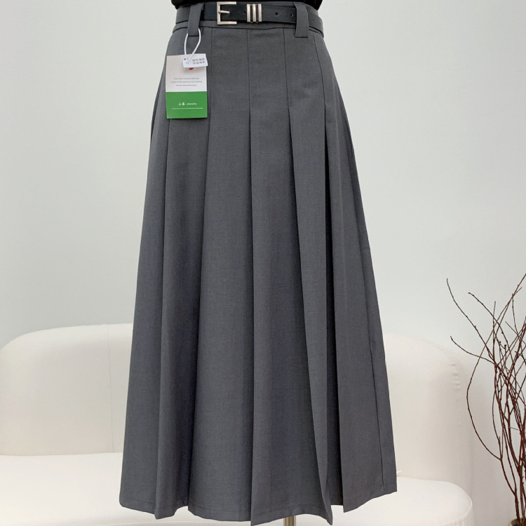 設計感顯瘦時尚短袖T恤半身裙兩件套