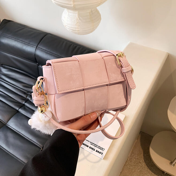 鑲嵌方格氣質包包