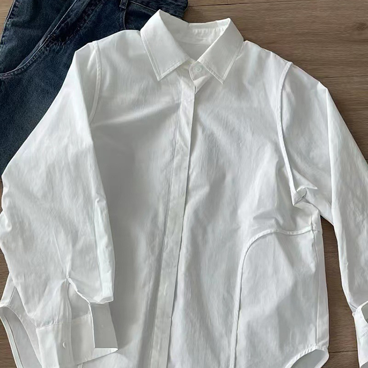 春秋季設計感別緻襯衫