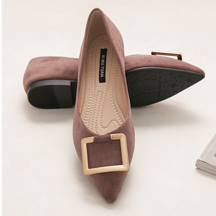 春季韓版平底百搭單鞋