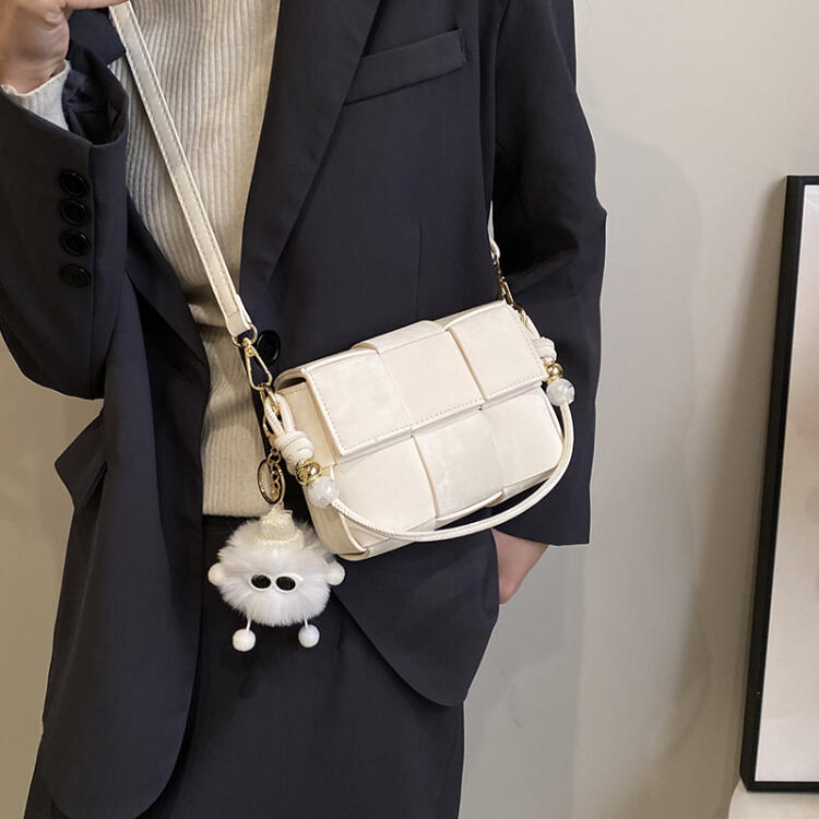 鑲嵌方格氣質包包