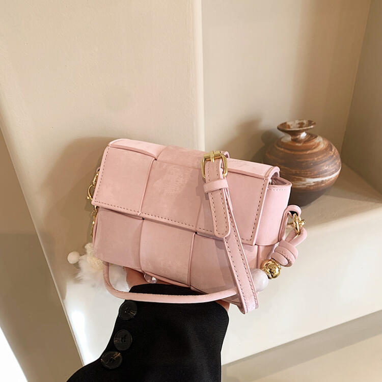 鑲嵌方格氣質包包