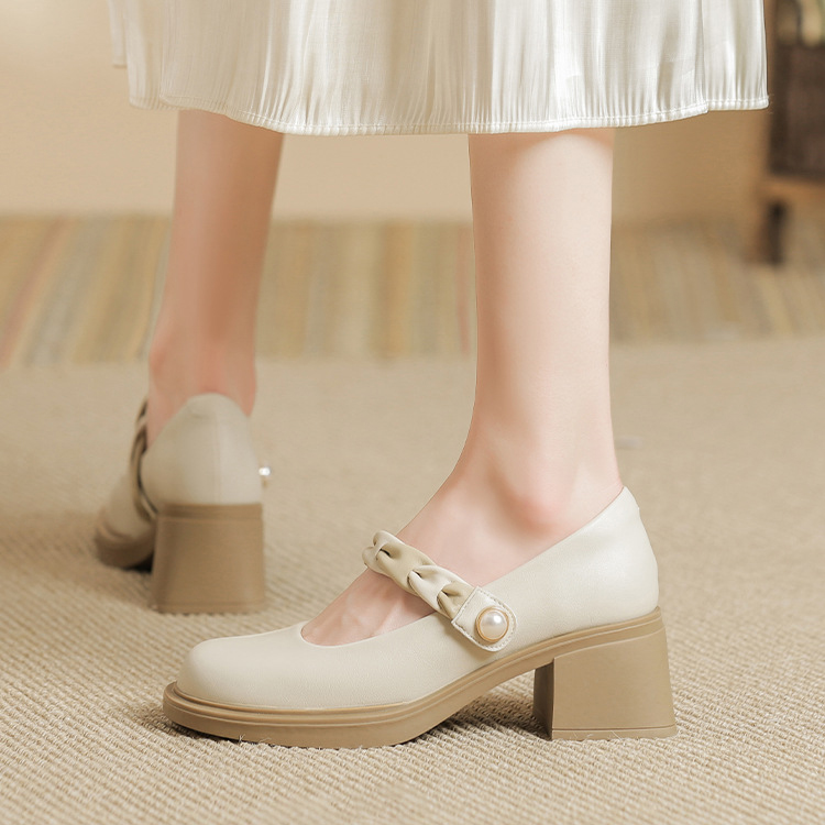 法式淺口雅小皮鞋